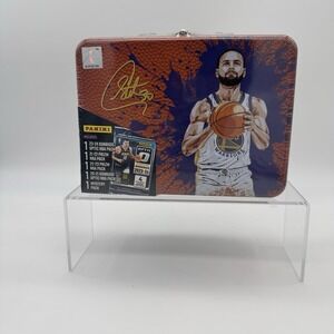Panini Stephen Curry Basketball Collectible Lunch Box Tin Warriors NEW SEALED